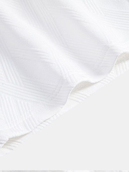 Diamond Jacquard Shorts
