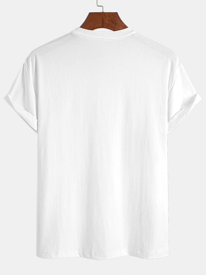 Cotton Henley T-Shirt