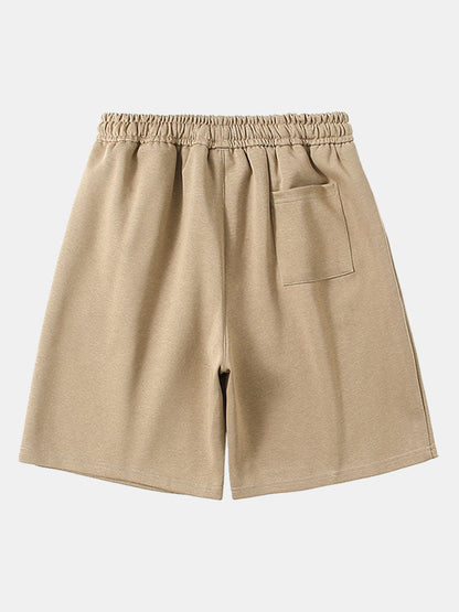 Drawstring Jersey Shorts
