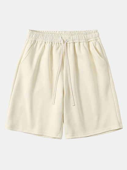 Drawstring Jersey Shorts