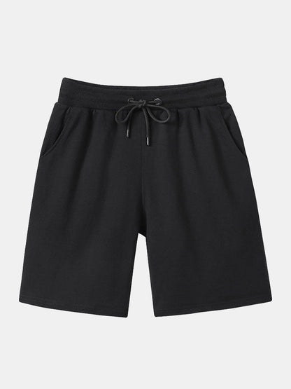 New York Print Mid Length Shorts