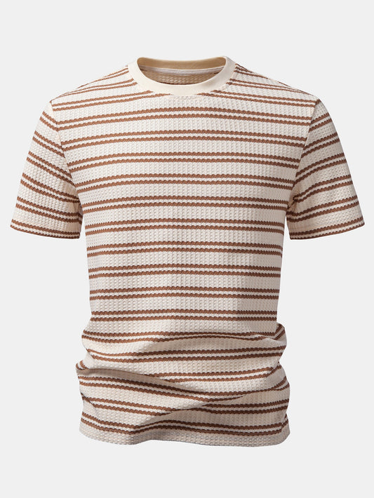 Stripe Waffle T-Shirt