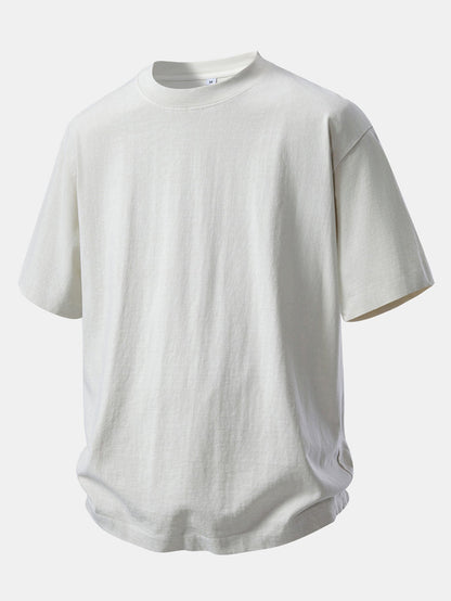 Relax Fit Heavyweight Washed Drop Shoulder T-Shirt
