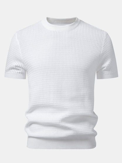 Waffle Knit T-Shirt