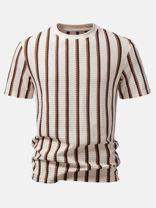 Waffle Stripe T-Shirt