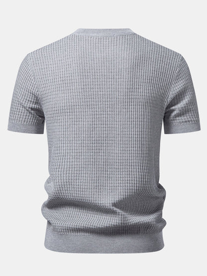Waffle Knit T-Shirt