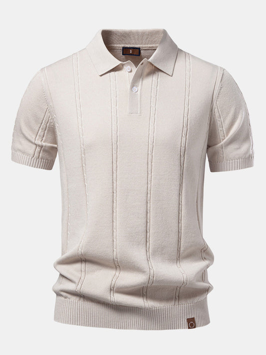Twist Knit Polo