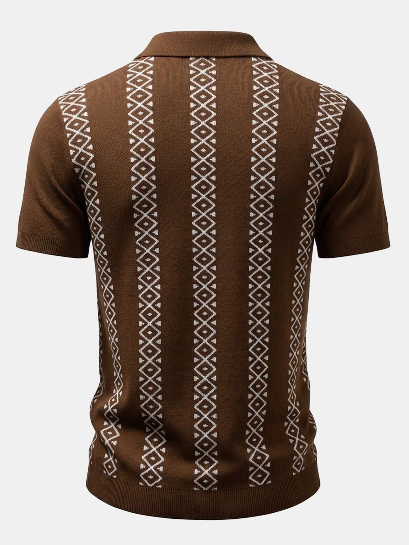 Geometric Knit Shirt