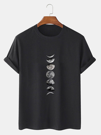 Moon Print T-Shirt