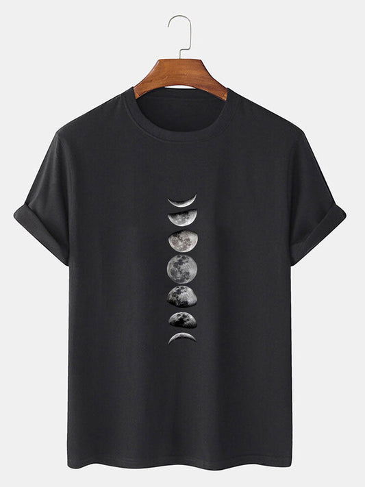 Moon Print T-Shirt