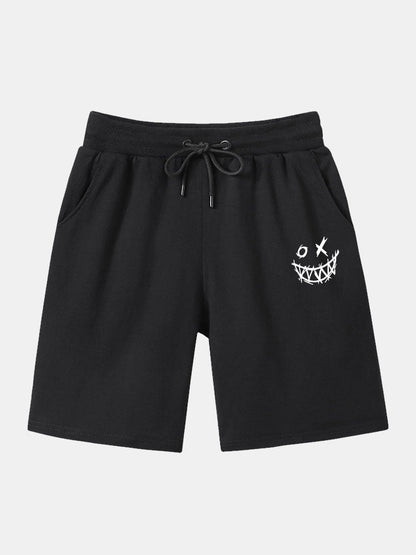 Grimace Print Mid Length Shorts