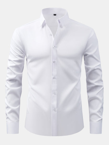 Long Sleeve Button Up Dress Shirt