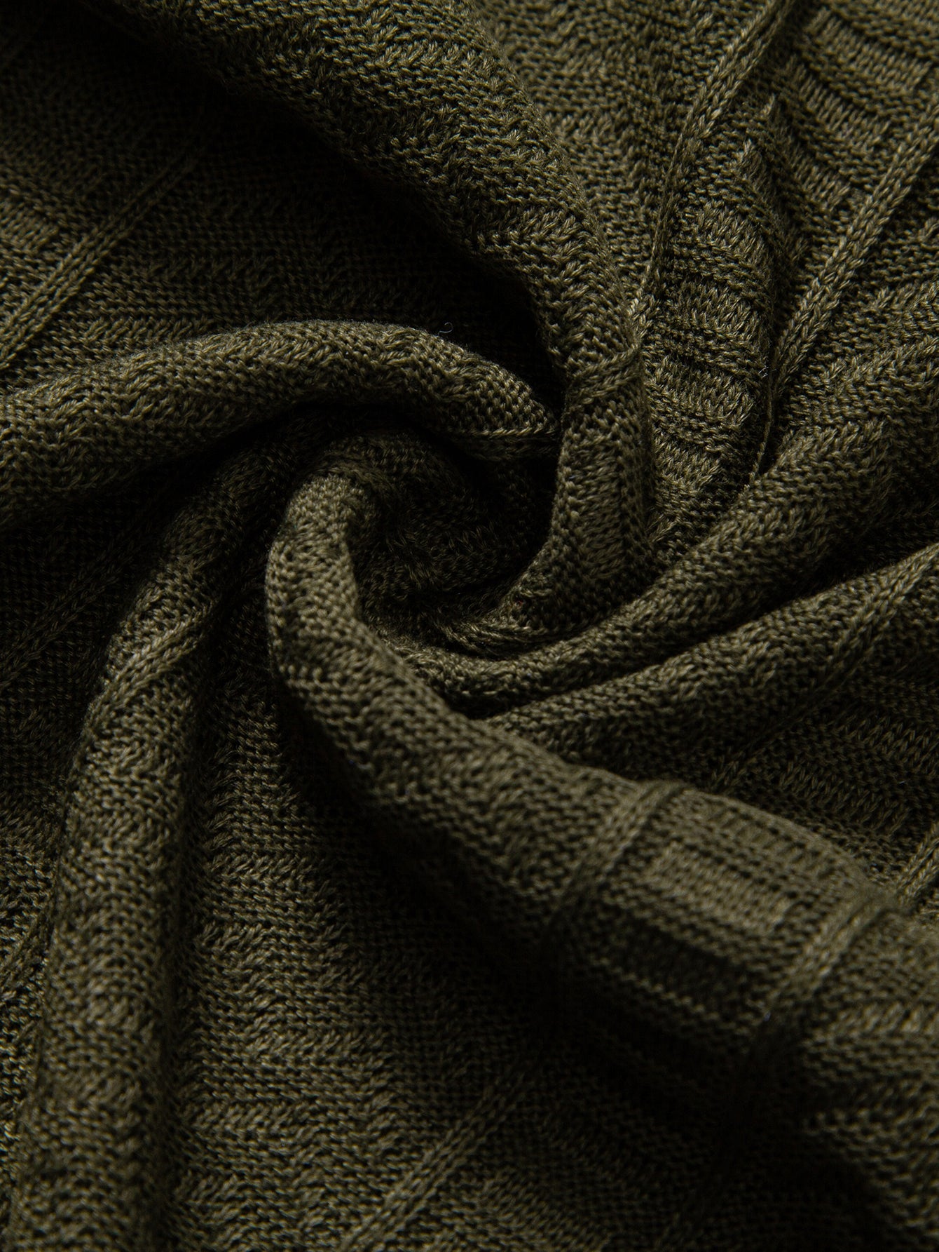 Geometric Jacquard Knit Polo