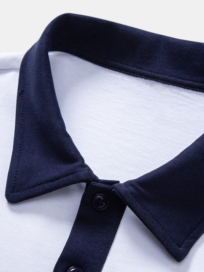 Relax Fit Contrast Cotton Polo