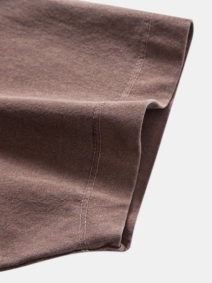 Relax Fit Heavyweight Washed Drop Shoulder T-Shirt