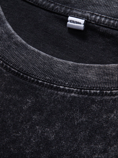 Washed Distressed Tank Top