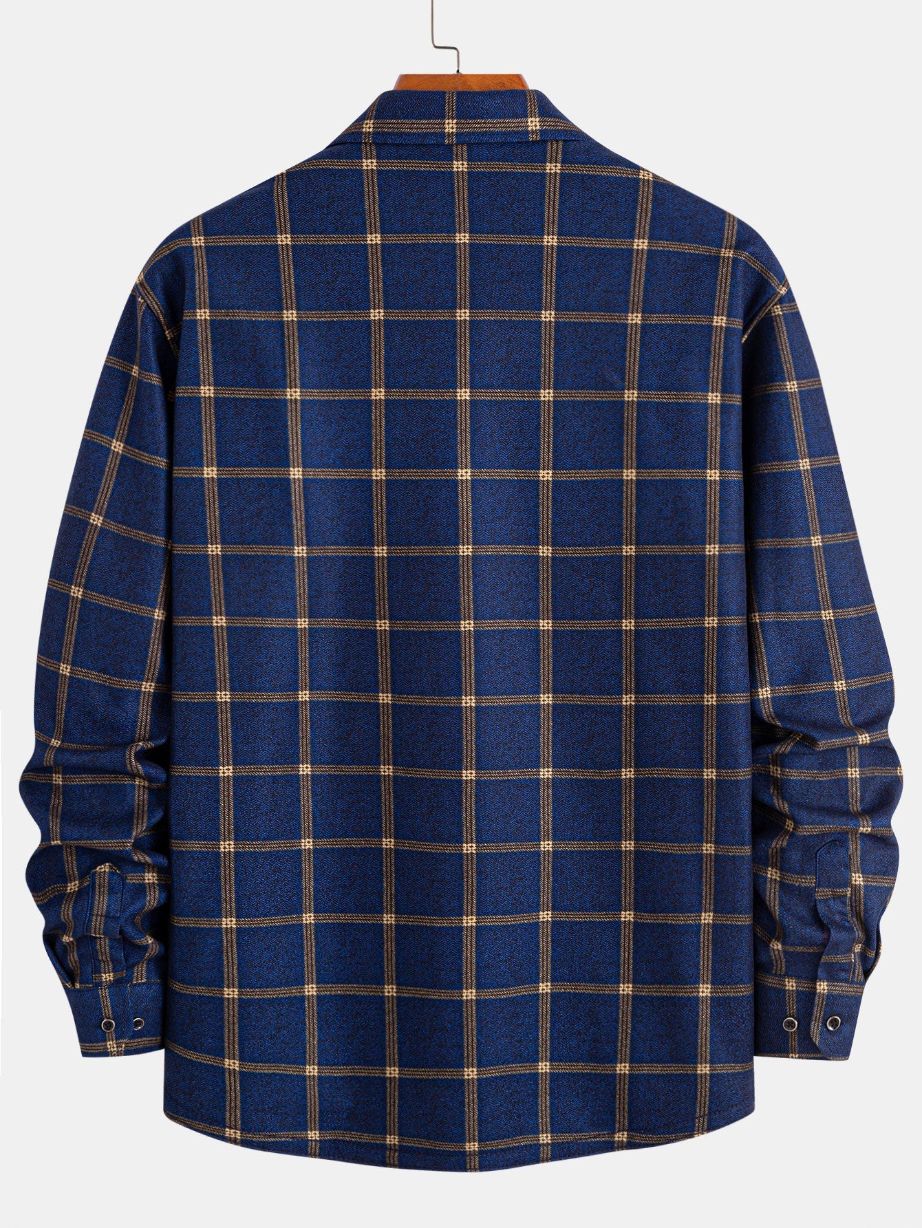 Flannel Fleece Lined Plaid Shirt