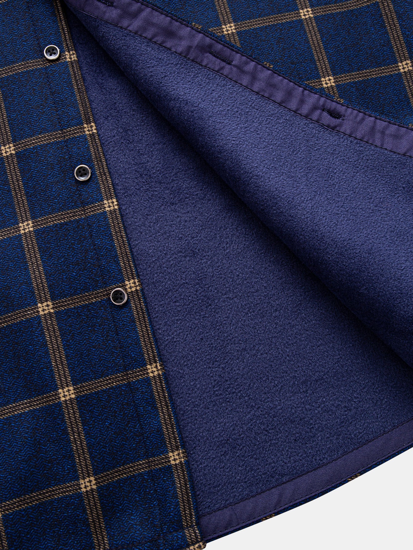 Flannel Fleece Lined Plaid Shirt