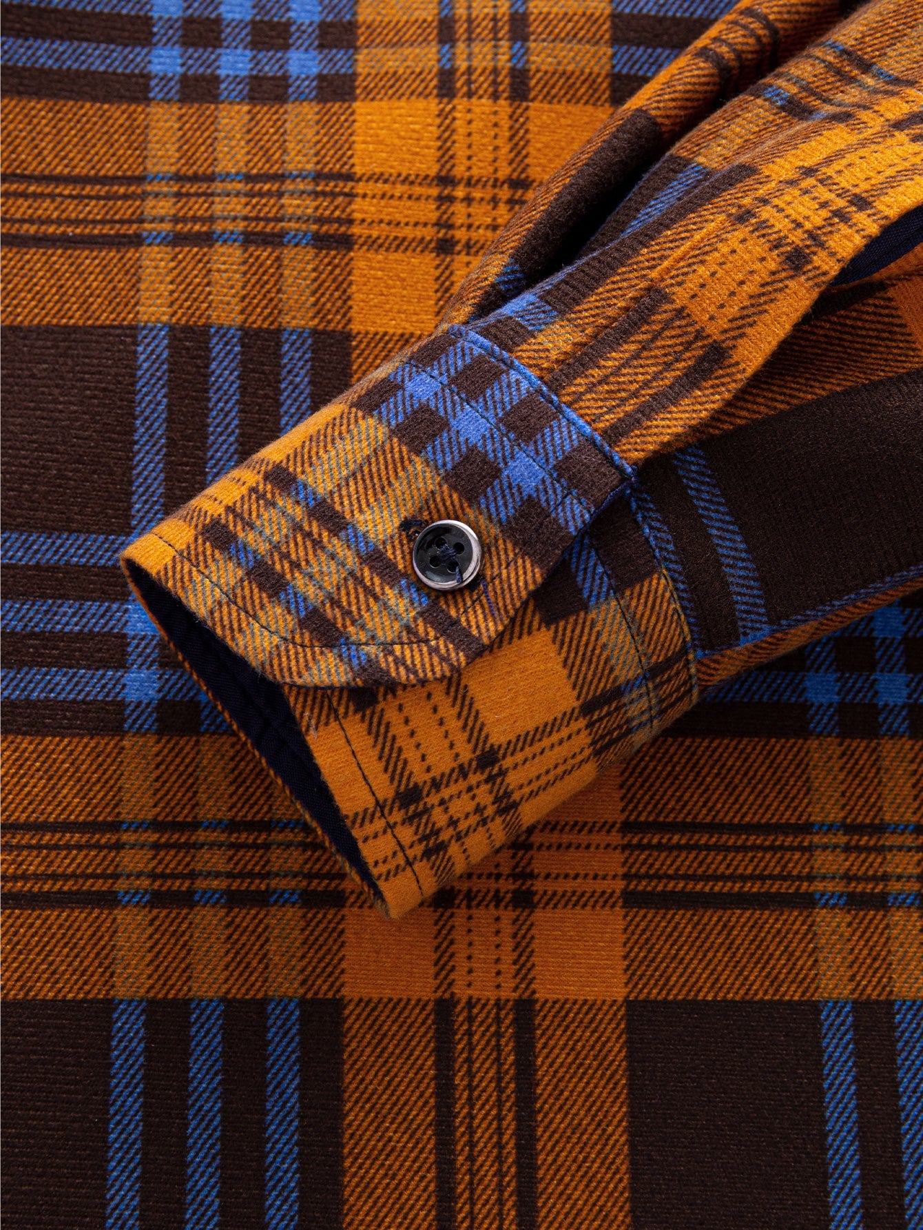 Flannel Fleece Lined Plaid Button Up Shirt