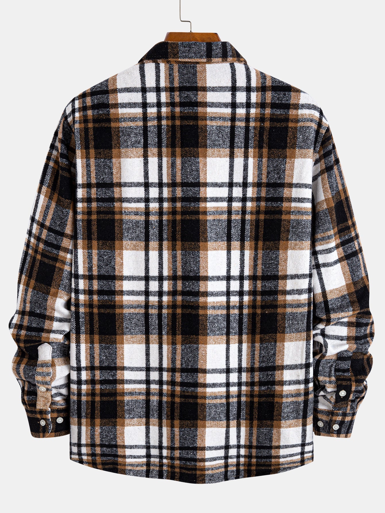 Flannel Plaid Button Up Shirt