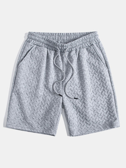 3 Pieces Geometric Jacquard Shorts