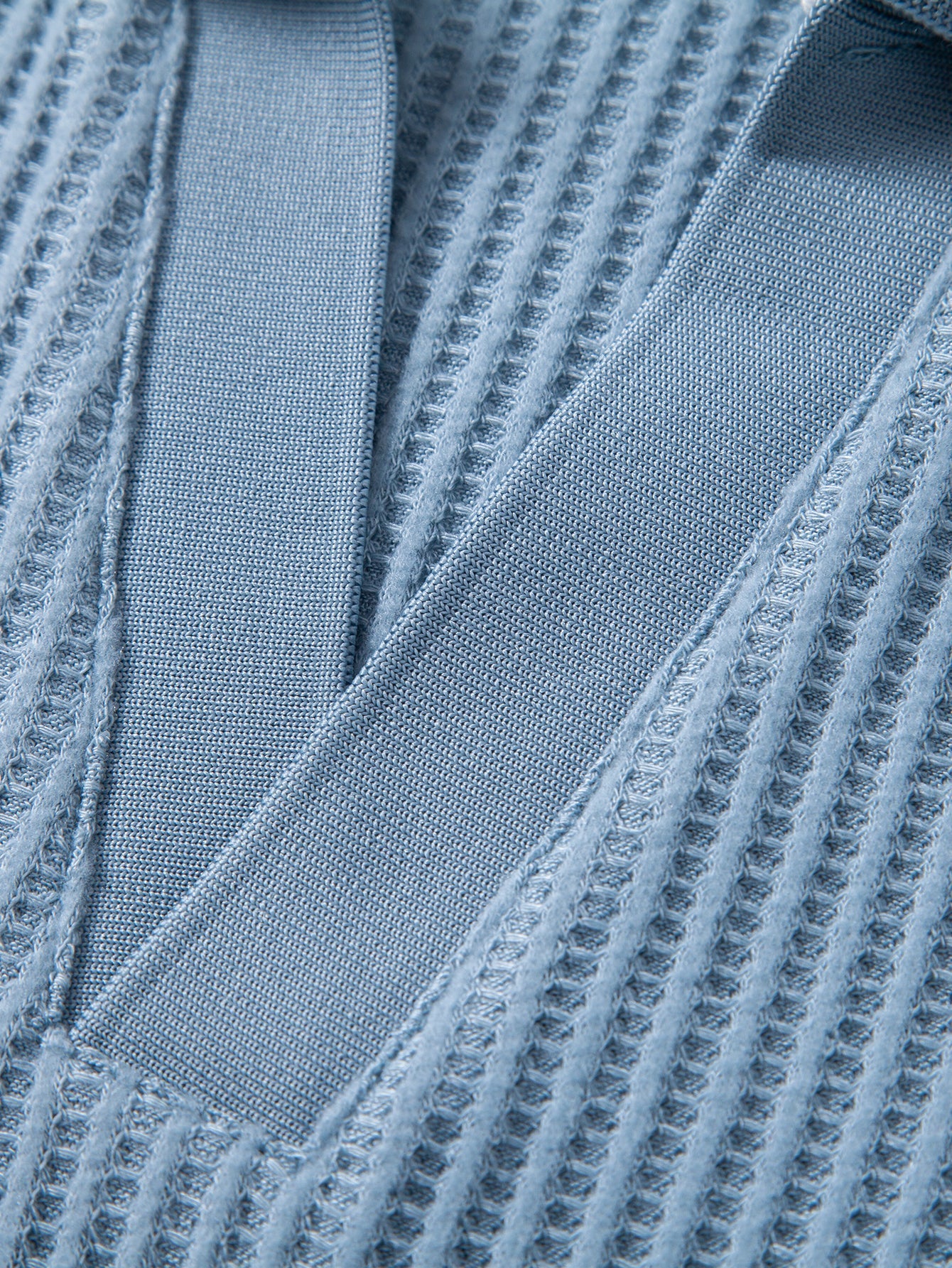 Waffle Johnny Collar Polo With Pocket