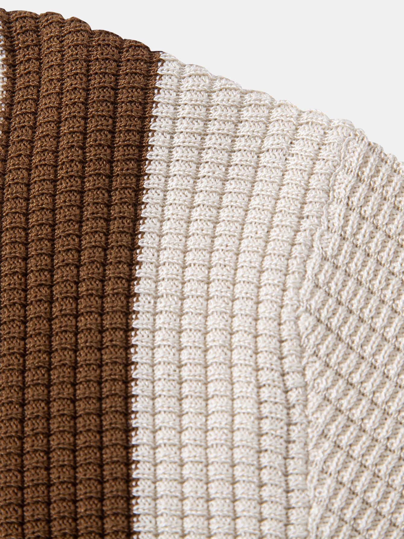 Stripe Johnny Collar Knit Polo