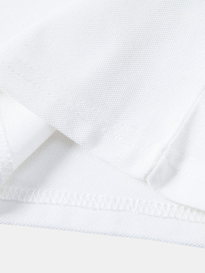 Contrast Raglan Sleeve Polo