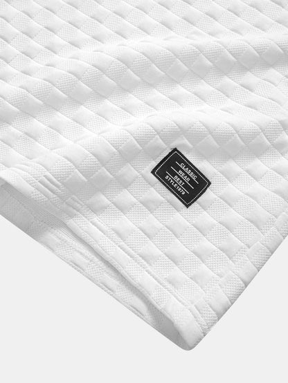 Sleeveless Checkerboard T-Shirt
