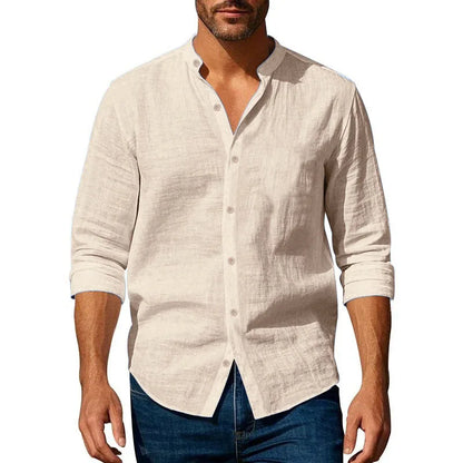 Lightweight Breathable Button-Up Shirt