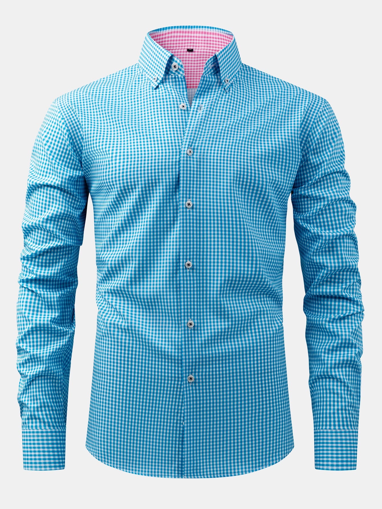 Long Sleeve Plaid Button Up Shirt