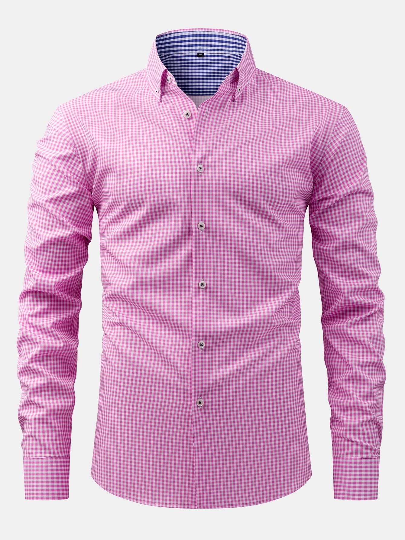 Long Sleeve Plaid Button Up Shirt