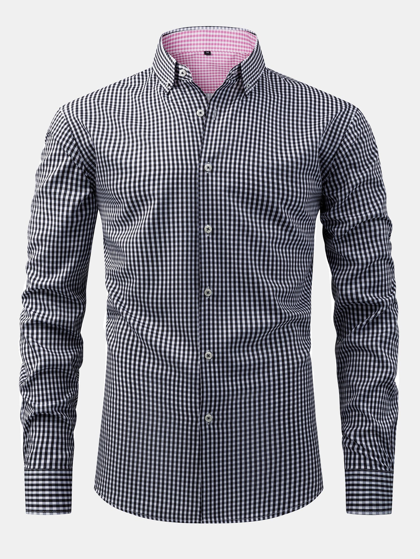 Long Sleeve Plaid Button Up Shirt