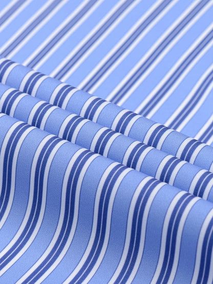 Long Sleeve Stripe Button Up Shirt