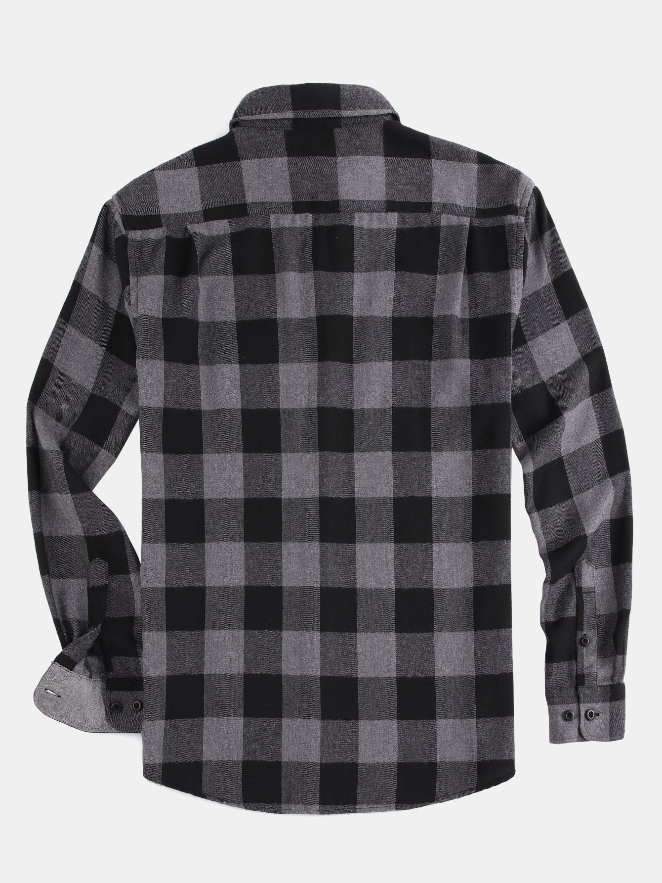 Flannel Plaid Button Up Shirt