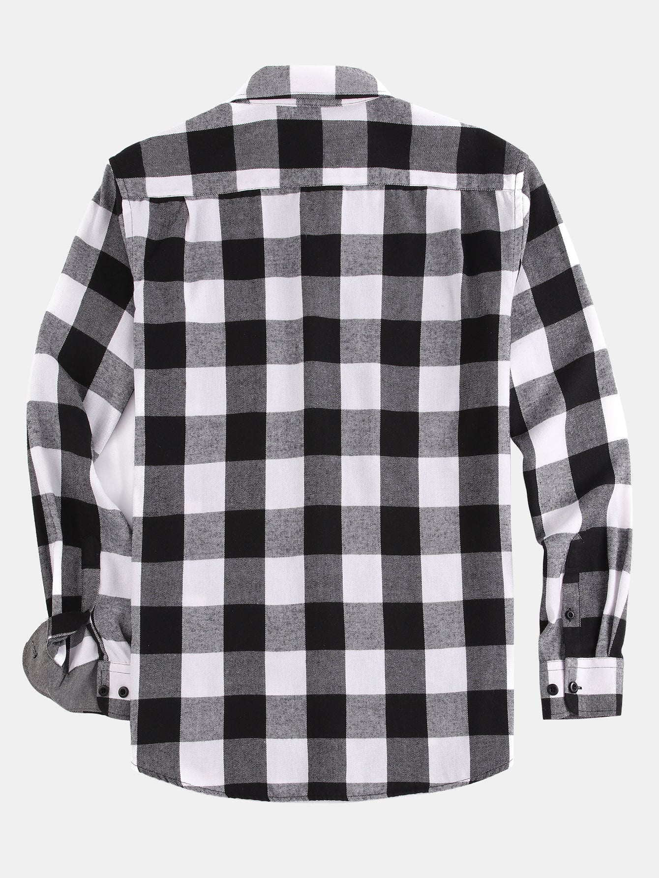 Flannel Plaid Button Up Shirt