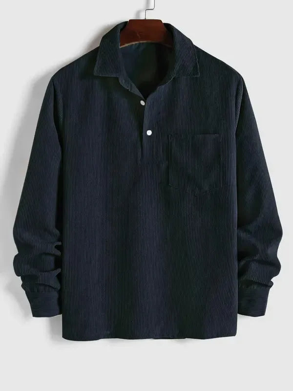 Classic Ribbed Polo Shirt