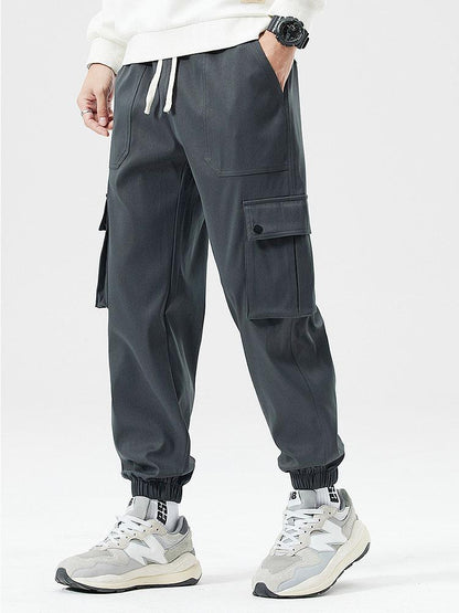 Chino Cargo Jogger Pants