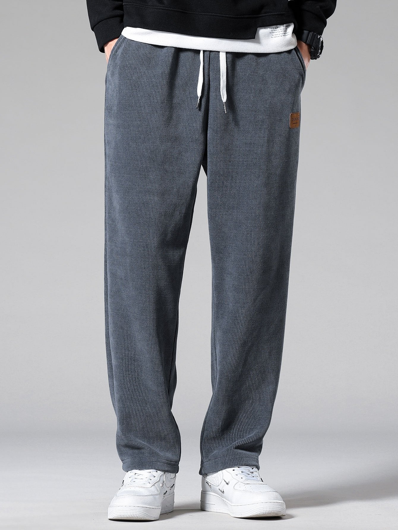Straight Leg Corduroy Pants