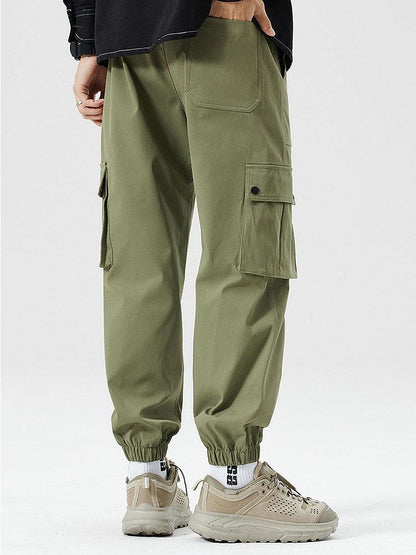 Chino Cargo Jogger Pants