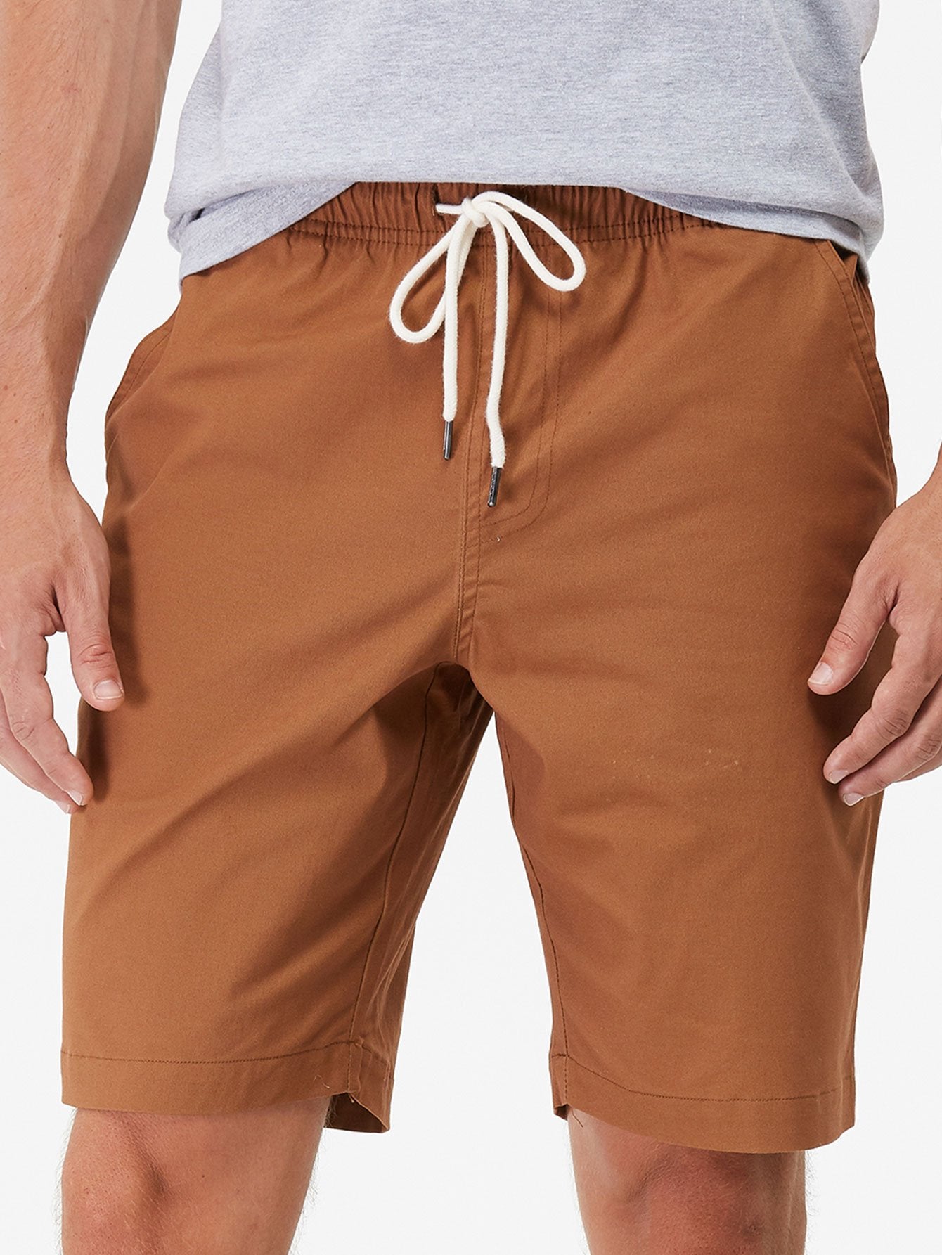 Drawstring Chino Shorts
