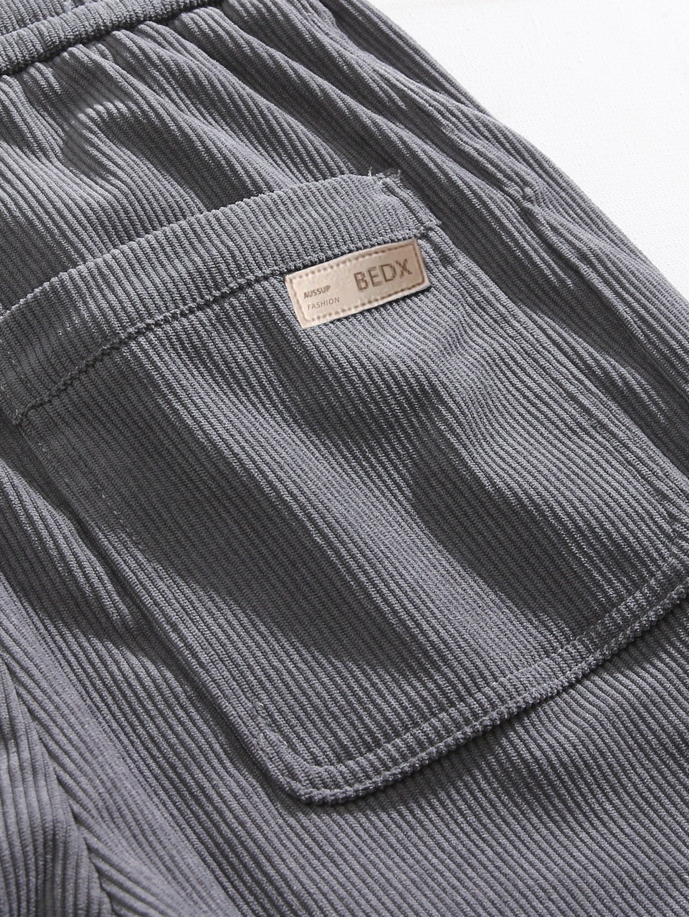 Straight Leg Corduroy Pants