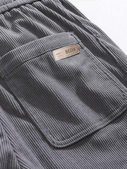 Straight Leg Corduroy Pants