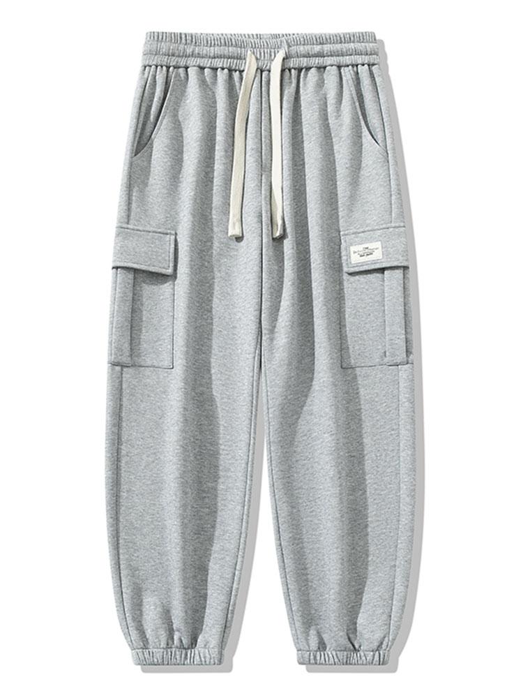 Drawstring Cargo Jogging Pants