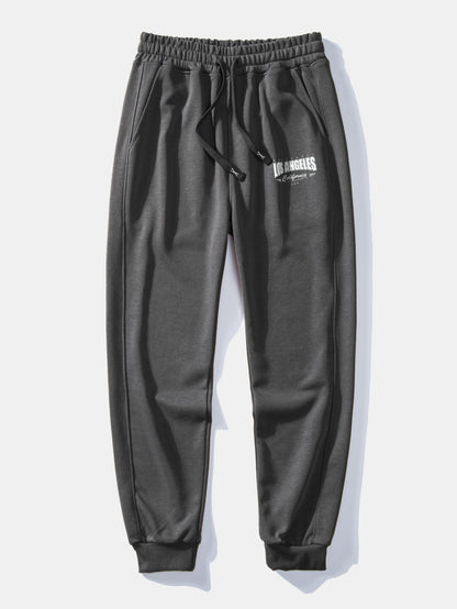 Los Angeles Print Jogging Pants