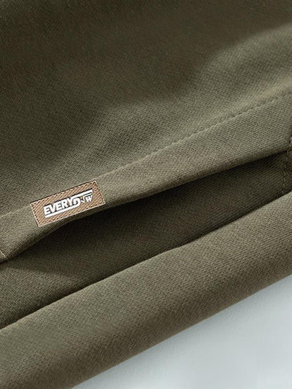 Drawstring Cotton Jogging Pants
