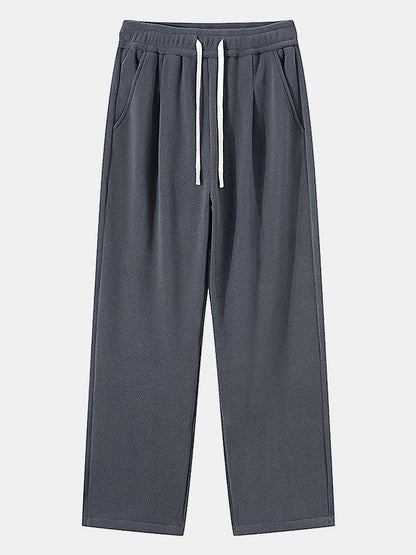 Polar Fleece Loose Fit Straight Leg Pants