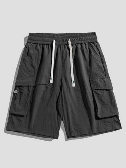 Nylon Cargo Shorts