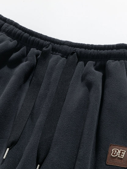Teddy Lined Polar Fleece Jogging Pants
