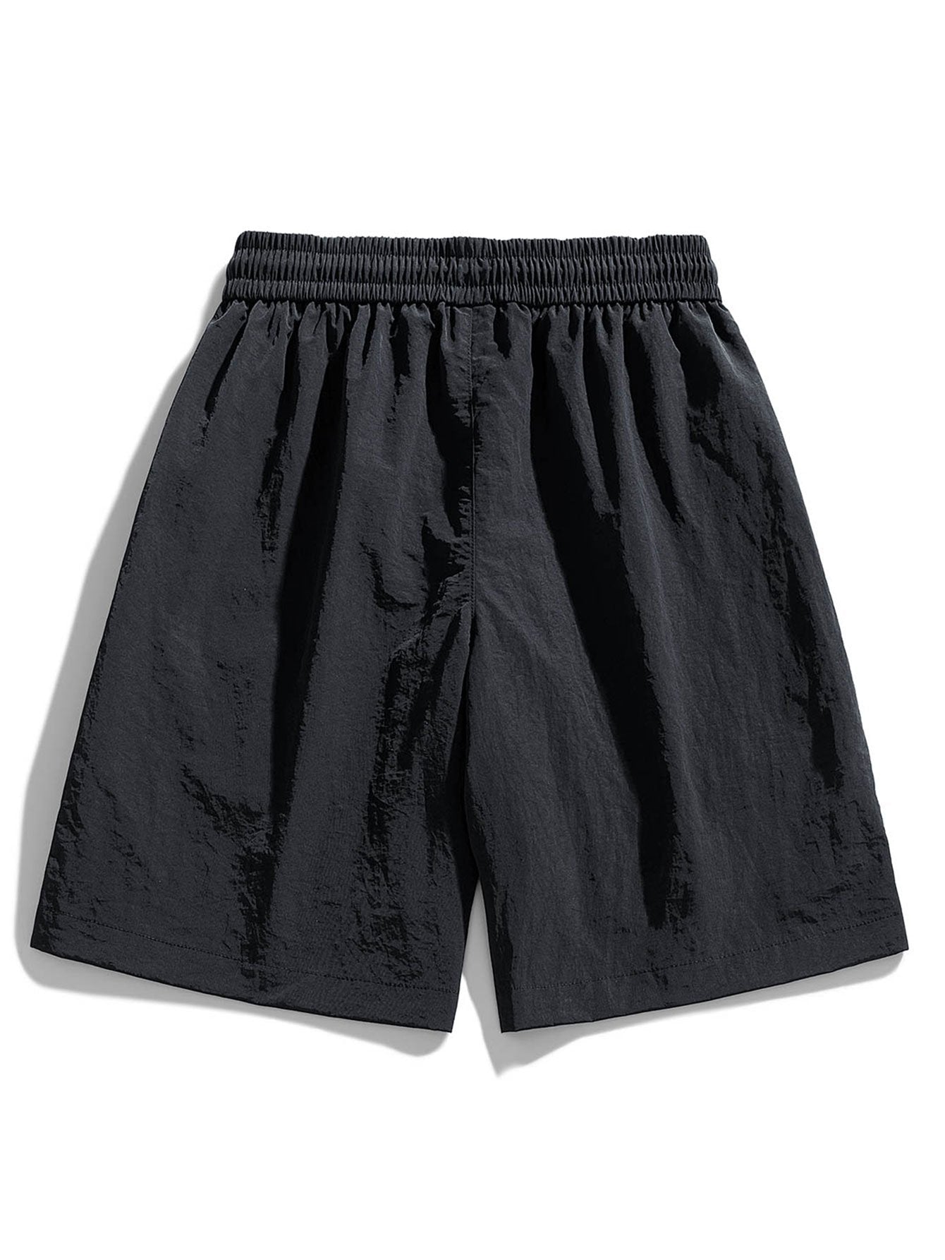 Patch Pocket Drawstring Shorts